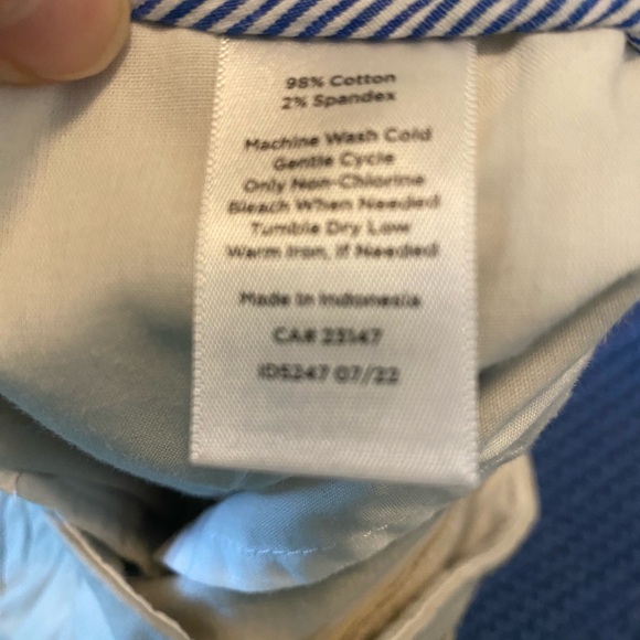 Talbot’s The Perfect Chino Tan Beige Khaki Pants- size 12p - Picture 10 of 10